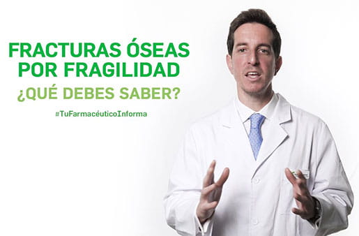 Fracturas óseas por fragilidad ¿Qué debes saber?