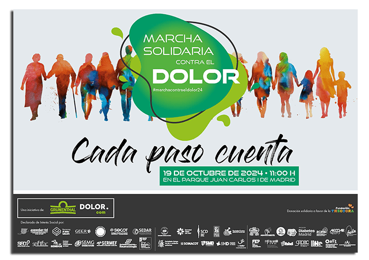 Marcha Solidaria Contra el Dolor 2024 - Material descargable