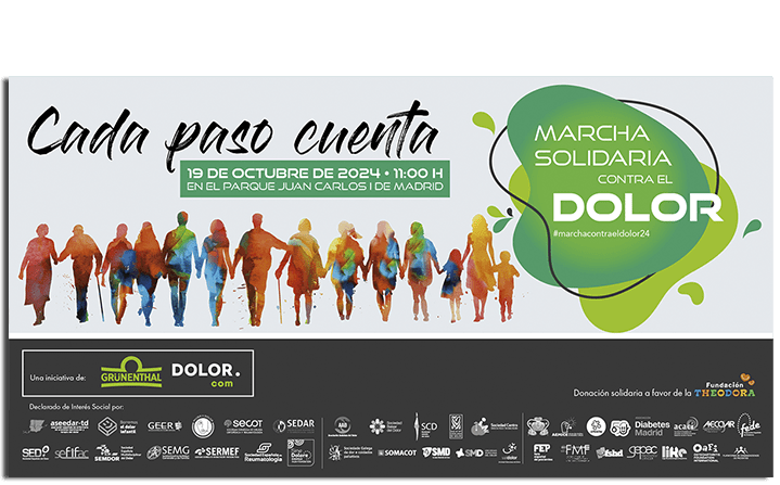 Marcha Solidaria Contra el Dolor 2024 - Material descargable
