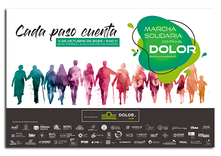 Marcha Solidaria Contra el Dolor 2025 - Material descargable