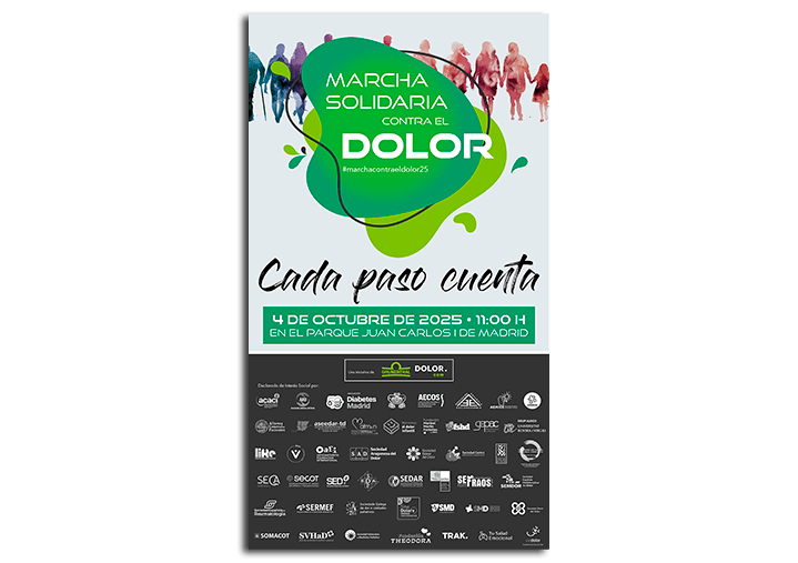 Marcha Solidaria Contra el Dolor 2025 - Material descargable