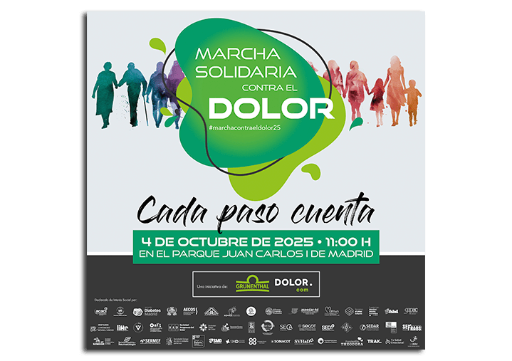 Marcha Solidaria Contra el Dolor 2025 - Material descargable