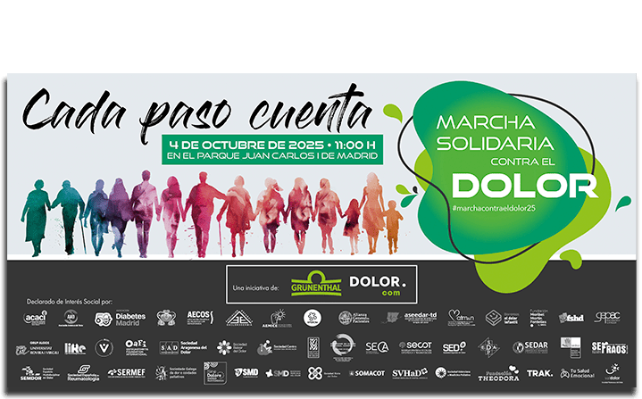 Marcha Solidaria Contra el Dolor 2025 - Material descargable