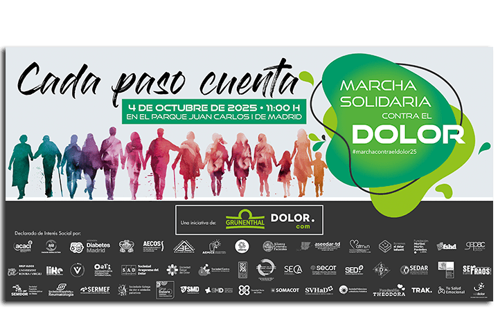 Marcha Solidaria Contra el Dolor 2025 - Material descargable