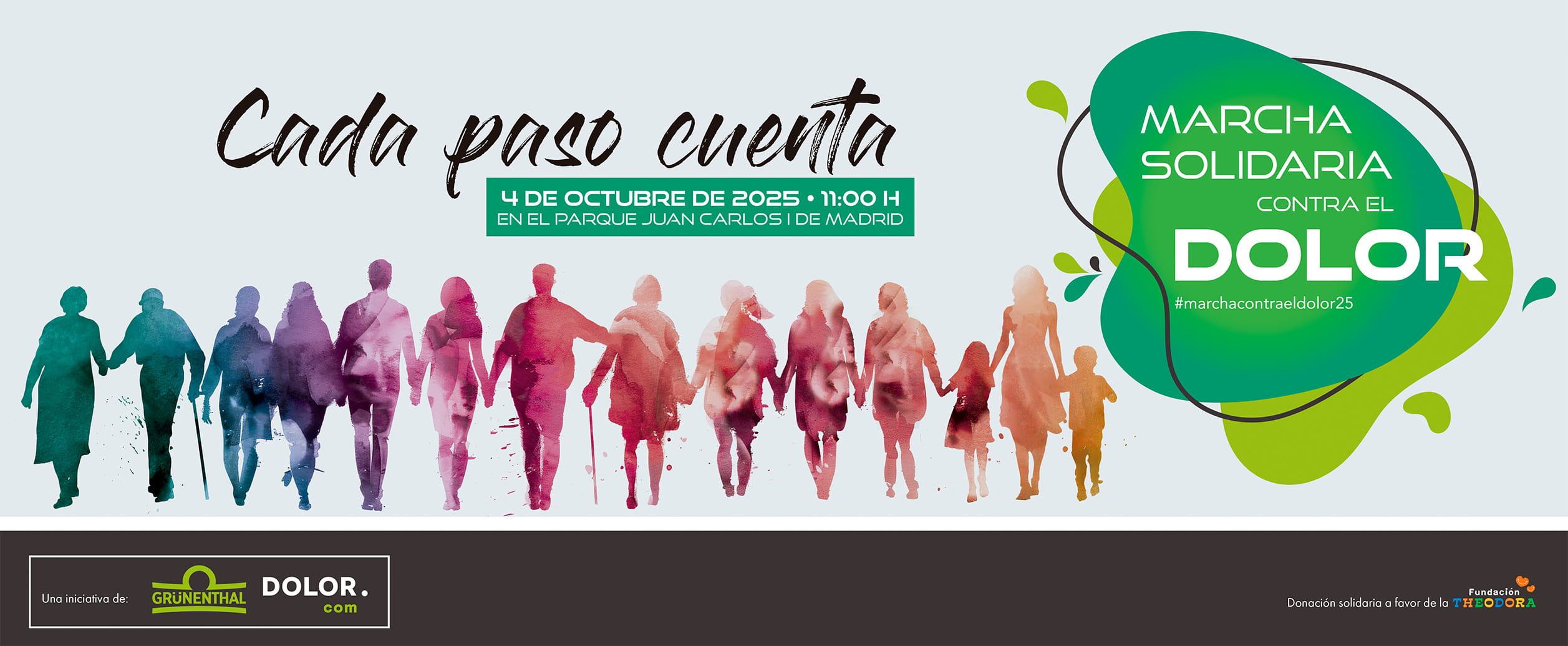 Marcha Solidaria Contra el Dolor 2025 - Material descargable