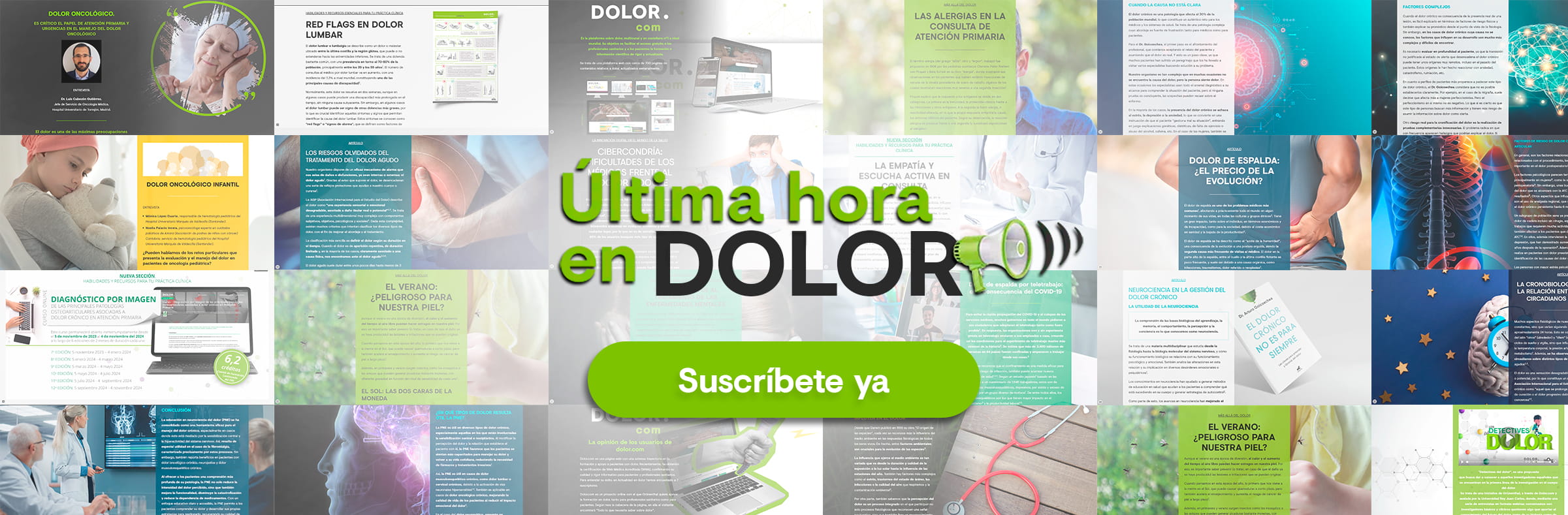 Todas las noticias y novedades en dolor - “Ultima hora en dolor”