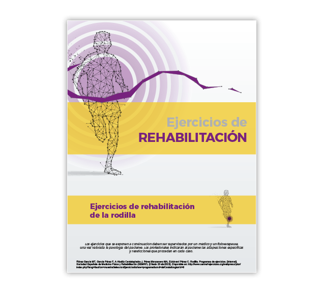 Ejercicios de rehabilitación de la rodilla