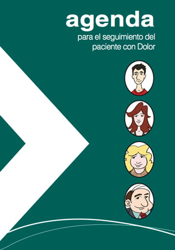 Portada agenda para el seguimiento del paciente con dolor