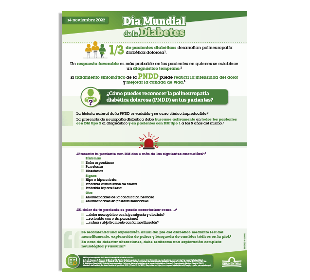 Portada Infografía dia mundial de la diabetes
