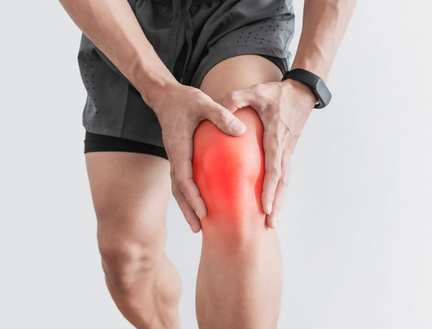 Rodilla izquierda