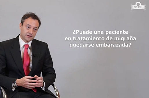 ¿Puede una paciente en tratamiento de migraña quedarse embarazada?