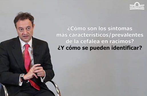 ¿Cómo son los síntomas más característicos de la cefalea en racimos?