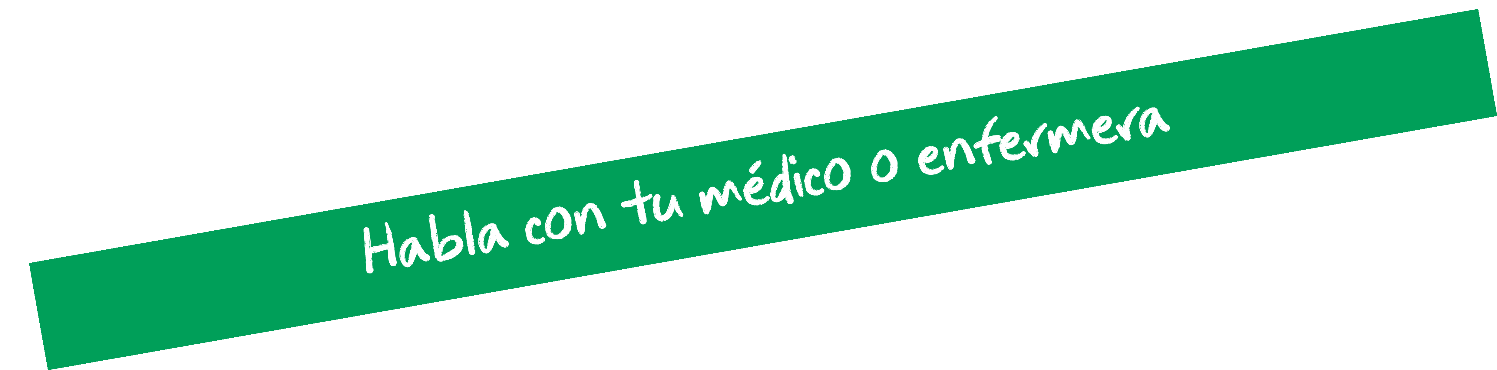 Mensaje: consulta con tu profesional sanitario