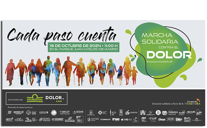 Marcha Solidaria Contra el Dolor 2024 - Material descargable