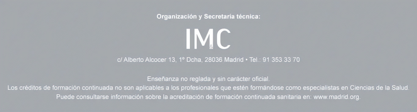 Organización y secretaría técnica - IMC